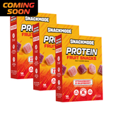 SNACKMODE, Protein Fruit Snacks, Strawberry & Raspberry, 30 Count
